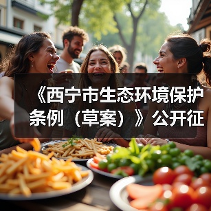 《西宁市生态环境保护条例(草案)》公开征求意见(图2) 《西宁市生态环境保护条例(草案)》公开征求意见(图2)