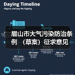 眉山市大气污染防治条例 (草案)征求意见(图1) 眉山市大气污染防治条例 (草案)征求意见(图1)