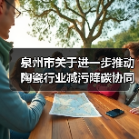 泉州市关于进一步推动陶瓷行业减污降碳协同治理的意见 泉州市关于进一步推动陶瓷行业减污降碳协同治理的意见