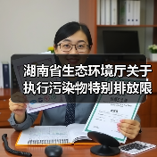 湖南省生态环境厅关于执行污染物特别排放限值（第二批）的公告