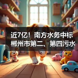 近7亿！南方水务中标郴州市第二、第四污水处理厂特许经营项目（图3）