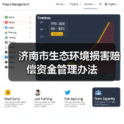 济南市生态环境损害赔偿资金管理办法(图4) 济南市生态环境损害赔偿资金管理办法(图4)