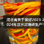 河北省关于做好2023-2024年度水泥错峰生产工作的通知(图1) 河北省关于做好2023-2024年度水泥错峰生产工作的通知(图1)