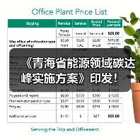《青海省能源领域碳达峰实施方案》印发!(图1) 《青海省能源领域碳达峰实施方案》印发!(图1)