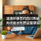 湛清环保签约四川东磁光伏废水托管运营项目(图3) 湛清环保签约四川东磁光伏废水托管运营项目(图3)
