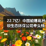 22.7亿!中国能建葛洲坝生态环保公司牵头预中标(图1) 22.7亿!中国能建葛洲坝生态环保公司牵头预中标(图1)