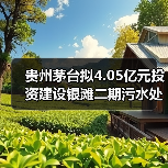贵州茅台拟4.05亿元投资建设银滩二期污水处理厂项目（图4）