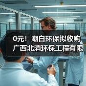 0元!潮白环保拟收购广西北清环保工程有限公司60%股权(图2) 0元!潮白环保拟收购广西北清环保工程有限公司60%股权(图2)