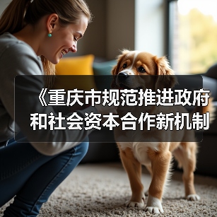 《重庆市规范推进政府和社会资本合作新机制实施方案(试行)》印发(图1) 《重庆市规范推进政府和社会资本合作新机制实施方案(试行)》印发(图1)