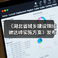 《湖北省城乡建设领域碳达峰实施方案》发布！（图2）