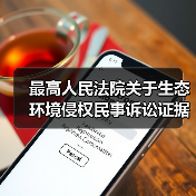 最高人民法院关于生态环境侵权民事诉讼证据的若干规定(图2) 最高人民法院关于生态环境侵权民事诉讼证据的若干规定(图2)