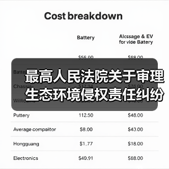 最高人民法院关于审理生态环境侵权责任纠纷案件适用法律若干问题的解释(图4) 最高人民法院关于审理生态环境侵权责任纠纷案件适用法律若干问题的解释(图4)