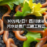 30万吨/日！四川塘汛污水处理厂三期工程正式进入通水调试阶段（图3）