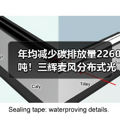 年均减少碳排放量2260吨!三辉麦风分布式光伏发电项目正式竣工(图2) 年均减少碳排放量2260吨!三辉麦风分布式光伏发电项目正式竣工(图2)