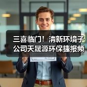 三喜临门!清新环境子公司天晟源环保捷报频传(图2) 三喜临门!清新环境子公司天晟源环保捷报频传(图2)