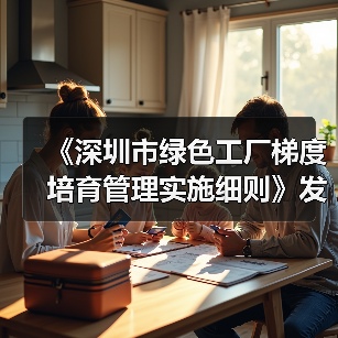 《深圳市绿色工厂梯度培育管理实施细则》发布(图4) 《深圳市绿色工厂梯度培育管理实施细则》发布(图4)