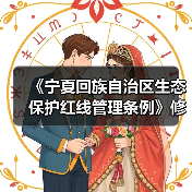 《宁夏回族自治区生态保护红线管理条例》修改并重新发布(图1) 《宁夏回族自治区生态保护红线管理条例》修改并重新发布(图1)