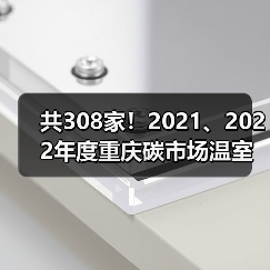 共308家！2021、2022年度重庆碳市场温室气体重点排放单位名单公布！（图4）