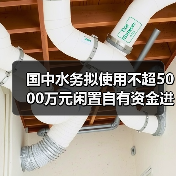 国中水务拟使用不超5000万元闲置自有资金进行证券投资(图2) 国中水务拟使用不超5000万元闲置自有资金进行证券投资(图2)