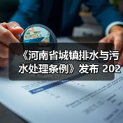 《河南省城镇排水与污水处理条例》发布 2025年2月1日起施行(图2) 《河南省城镇排水与污水处理条例》发布 2025年2月1日起施行(图2)