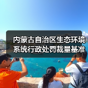 内蒙古自治区生态环境系统行政处罚裁量基准规定(图4) 内蒙古自治区生态环境系统行政处罚裁量基准规定(图4)