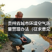 贵州省城市环境空气质量管理办法(征求意见稿)(图3) 贵州省城市环境空气质量管理办法(征求意见稿)(图3)