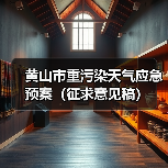 黄山市重污染天气应急预案(征求意见稿)(图4) 黄山市重污染天气应急预案(征求意见稿)(图4)