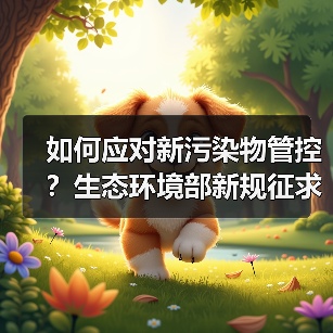 如何应对新污染物管控?生态环境部新规征求意见(图2) 如何应对新污染物管控?生态环境部新规征求意见(图2)