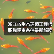 浙江省生态环境工程师职称评审条件最新解读(图4) 浙江省生态环境工程师职称评审条件最新解读(图4)