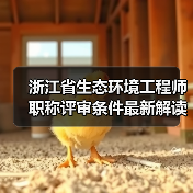 浙江省生态环境工程师职称评审条件最新解读(图2) 浙江省生态环境工程师职称评审条件最新解读(图2)