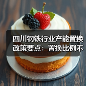 四川钢铁行业产能置换政策要点：置换比例不低于1.25:1（图2）