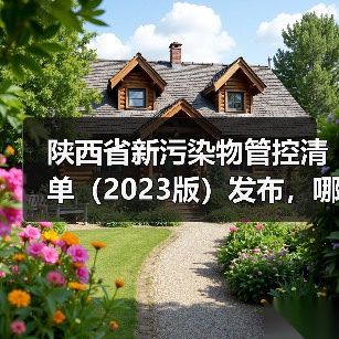陕西省新污染物管控清单（2023版）发布，哪些污染物上榜？（图4）