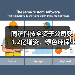 同济科技全资子公司获1.2亿增资,绿色环保业务将如何升级?(图2) 同济科技全资子公司获1.2亿增资,绿色环保业务将如何升级?(图2)