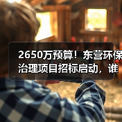 2650万预算!东营环保治理项目招标启动,谁来接盘?(图4) 2650万预算!东营环保治理项目招标启动,谁来接盘?(图4)