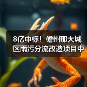 8亿中标！儋州那大城区雨污分流改造项目中标单位曝光（图3）