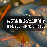 内蒙古生态安全屏障条例发布,如何筑牢北方生态防线?(图3) 内蒙古生态安全屏障条例发布,如何筑牢北方生态防线?(图3)
