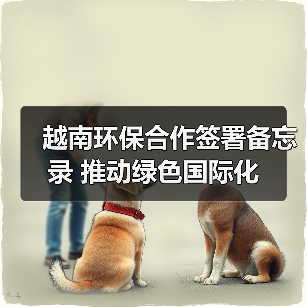 越南环保合作签署备忘录 推动绿色国际化(图1) 越南环保合作签署备忘录 推动绿色国际化(图1)