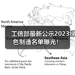 工信部最新公示2023绿色制造名单曝光!(图2) 工信部最新公示2023绿色制造名单曝光!(图2)