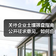 关停企业土壤筛查指南公开征求意见,如何应对?(图2) 关停企业土壤筛查指南公开征求意见,如何应对?(图2)