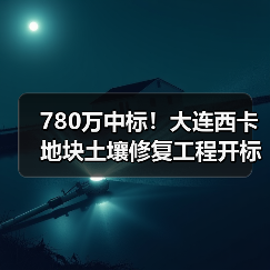 780万中标！大连西卡地块土壤修复工程开标结果出炉（图1）