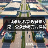 上海排污权新规征求意见，公众参与方式详解（图1）