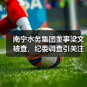 南宁水务集团董事梁文被查，纪委调查引关注（图2）