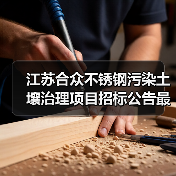 江苏合众不锈钢污染土壤治理项目招标公告最新详情有哪些?(图2) 江苏合众不锈钢污染土壤治理项目招标公告最新详情有哪些?(图2)