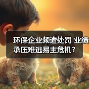 环保企业频遭处罚 业绩承压难逃易主危机?(图2) 环保企业频遭处罚 业绩承压难逃易主危机?(图2)