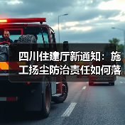 四川住建厅新通知：施工扬尘防治责任如何落实？（图1）