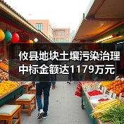 攸县地块土壤污染治理中标金额达1179万元(图4) 攸县地块土壤污染治理中标金额达1179万元(图4)