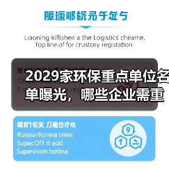 2029家环保重点单位名单曝光,哪些企业需重点关注?(图1) 2029家环保重点单位名单曝光,哪些企业需重点关注?(图1)