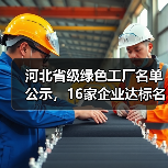 河北省级绿色工厂名单公示,16家企业达标名单出炉(图1) 河北省级绿色工厂名单公示,16家企业达标名单出炉(图1)